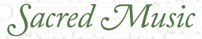 Sacred Music Journal
